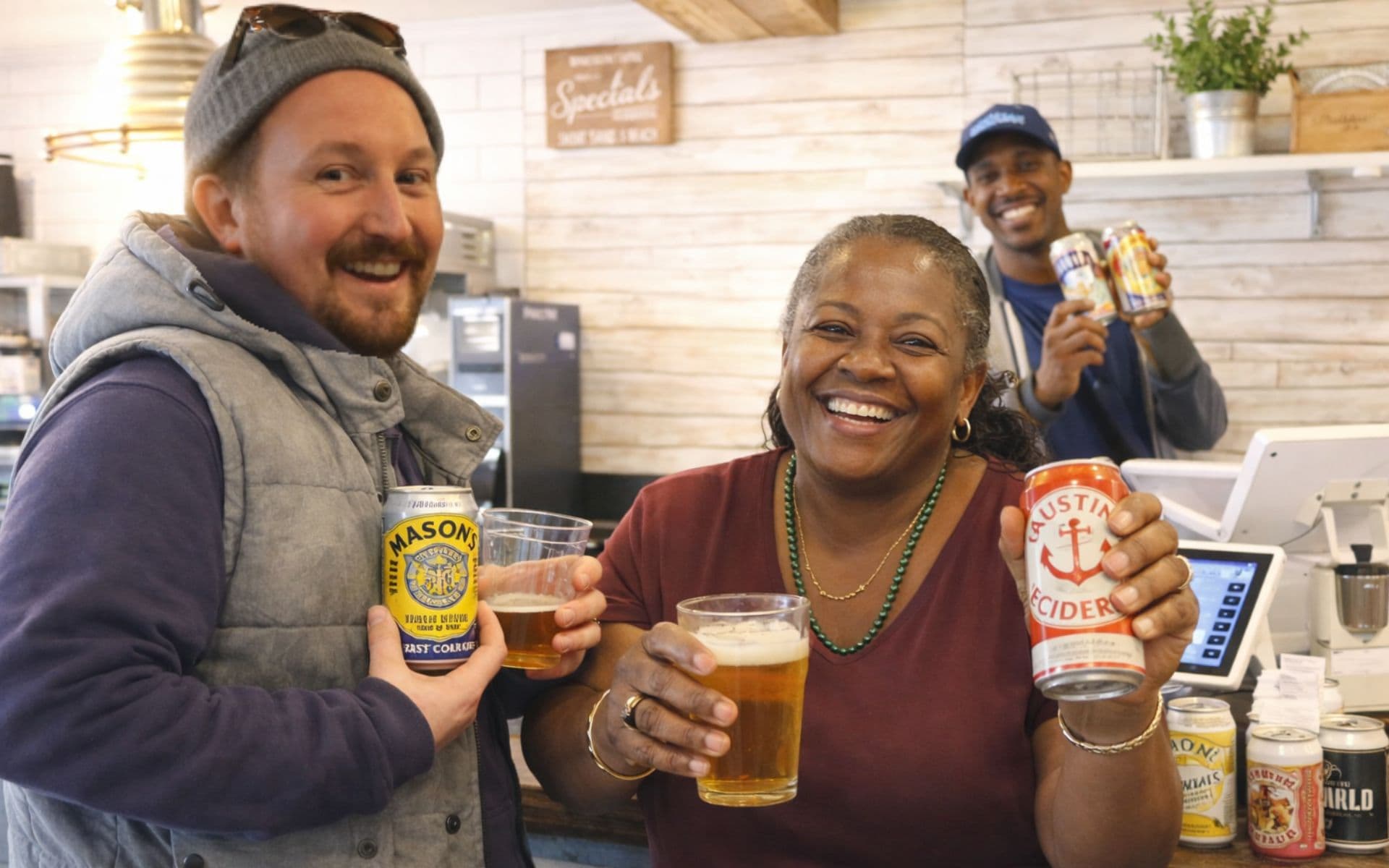 beach bucket about page tate and crew celebrating new local favorites