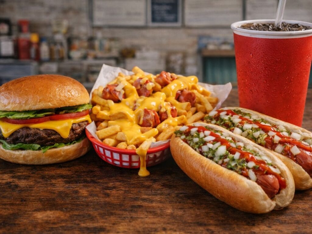 york beach bucket toast burgers hot dogs beer and wine short sands